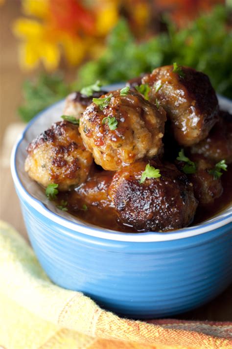brown-sugar-glazed-pork-meatballs-wishes-and-dishes image