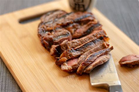 grilled-teriyaki-steak-with-a-30-minute-marinade image