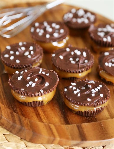 4-ingredient-salted-caramel-chocolate-cups-the image