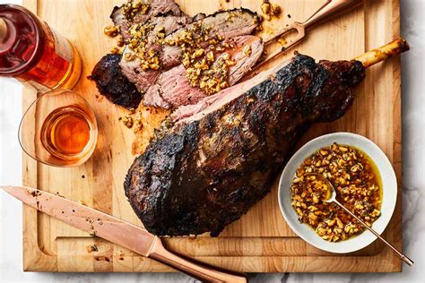 ros-marinated-grilled-leg-of-lamb-with-walnut-salsa image
