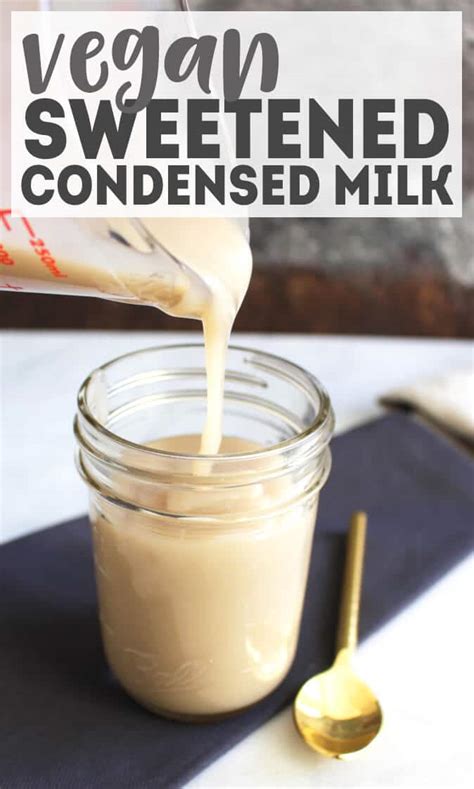 easy-vegan-sweetened-condensed-milk-2-ingredient image