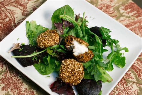 salad-with-goat-cheese-balls-taste-of-beirut image