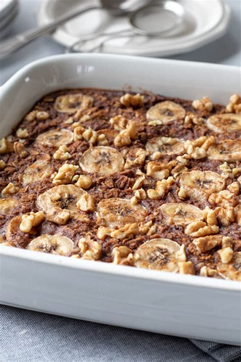 healthy-chocolate-banana-baked-oats-my-quiet-kitchen image