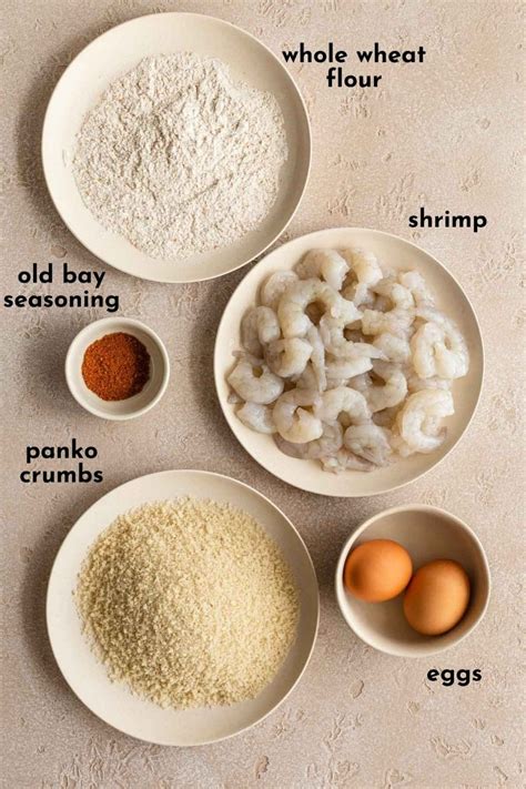 air-fryer-breaded-shrimp-crumb-top-baking image