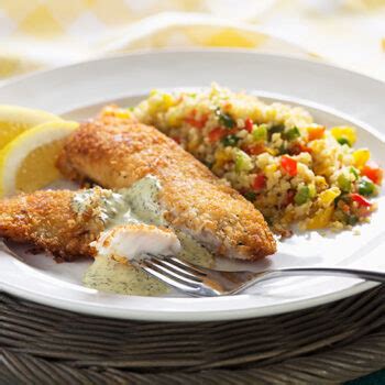 coconut-crusted-tilapia-heinens-grocery-store image