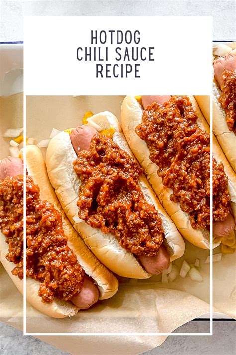 easy-and-delicious-hot-dog-chili-sauce image