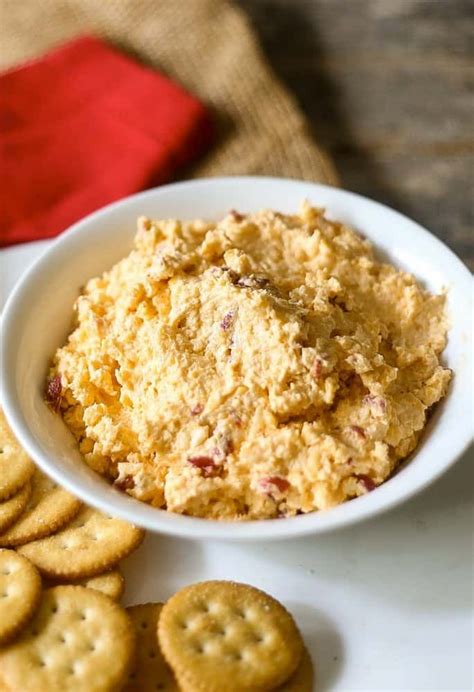 the-best-homemade-pimento-cheese-dip-everyday image