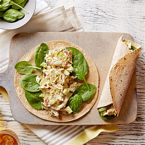 curried-chicken-apple-wraps-recipe-eatingwell image
