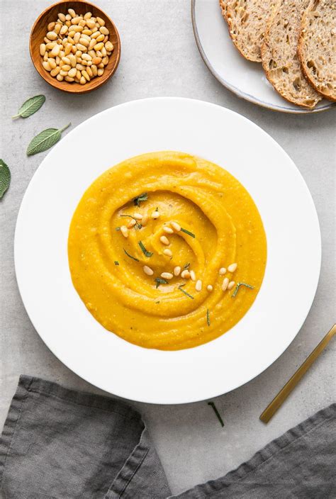 butternut-squash-red-lentil-soup-the-simple image