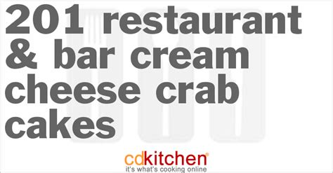 201-restaurant-bar-cream-cheese-crab-cakes image