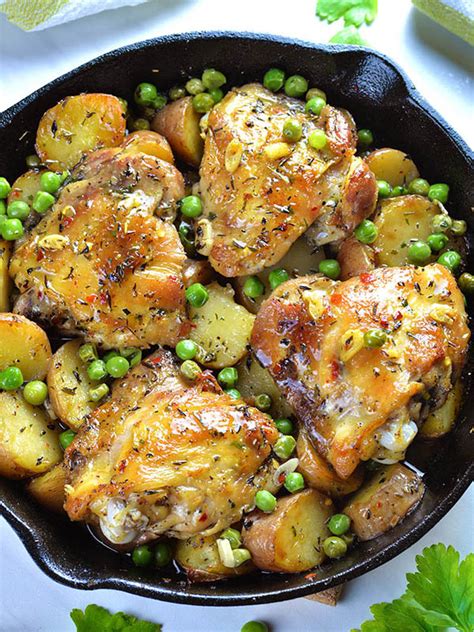 chicken-vesuvio-recipe-one-pot-chicken-dinner-idea image