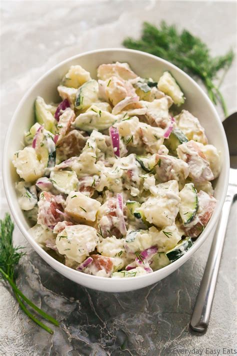 the-best-creamy-dill-potato-salad-easy-20-minute image