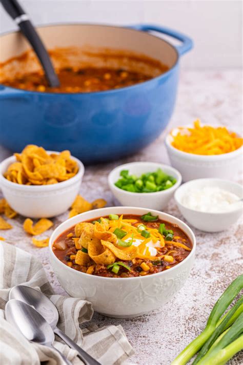 best-taco-chili-recipe-super-easy-simply-stacie image