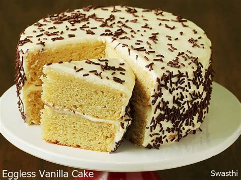 eggless-vanilla-cake-recipe-swasthis image