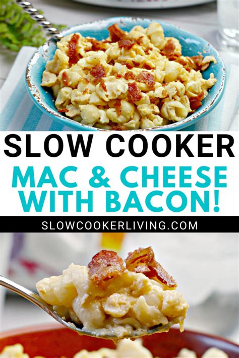 slow-cooker-mac-and-cheese-with-bacon image