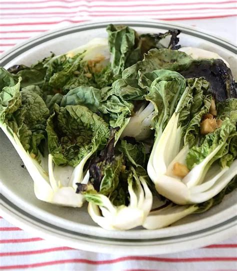 grilled-baby-bok-choy-with-garlic-and-ginger image