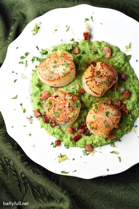 seared-scallops-with-crispy-pancetta-belly-full image
