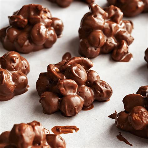 crunchy-chocolate-and-peanut-clusters-eatingwell image
