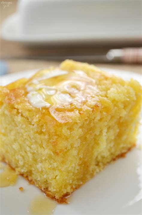 sweet-and-buttery-cornbread-finding-zest image
