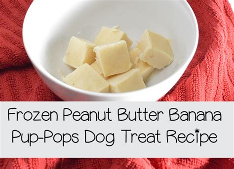 frozen-peanut-butter-banana-pup-pops-dog-treat image
