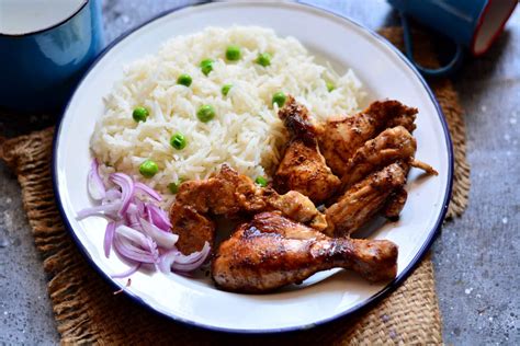 jerk-chicken-with-rice-and-peas-pilaf-recipe-by image