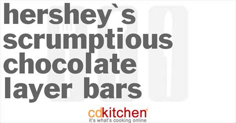 hersheys-scrumptious-chocolate-layer-bars-cdkitchen image