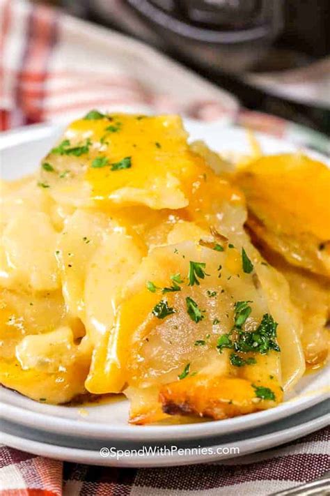 slow-cooker-cheesy-scalloped-potatoes image