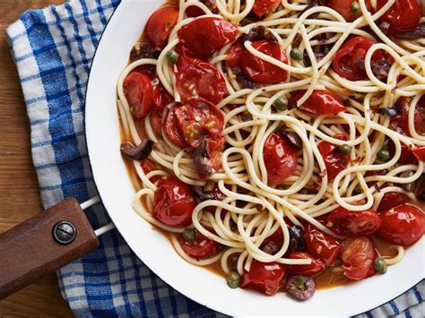 zesty-spaghetti-a-la-puttanesca-recipes-cooking-channel image