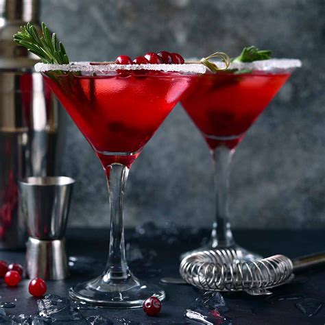 cranberry-sauced-martini-christmas-cocktails-gin image