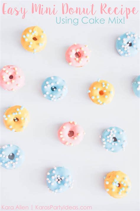 easy-mini-donuts-recipe-using-cake-mix-baked-the image
