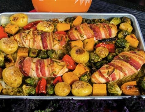 sheet-pan-bacon-wrapped-chicken-breasts-with-winter image