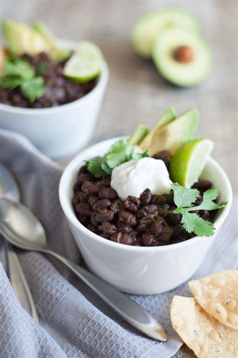 spicy-slow-cooker-black-beans-bourbon-and-honey image