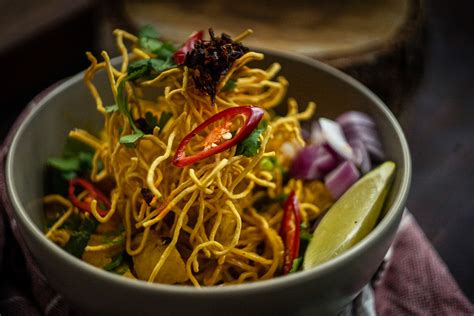 northern-thai-curry-noodles-khao-soi-asian image
