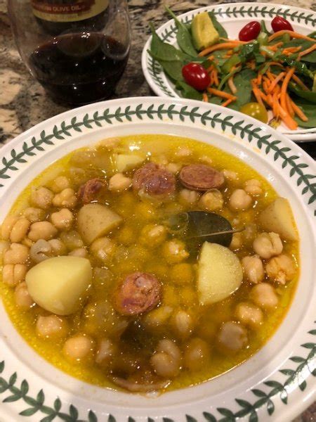 spanish-bean-soup-garbanzo-bean-soup-vigo-foods image