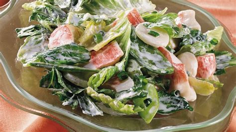 make-ahead-layered-seafood-salad image