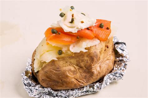 cream-cheese-and-lox-stuffed-baked-potato-the-kitchn image