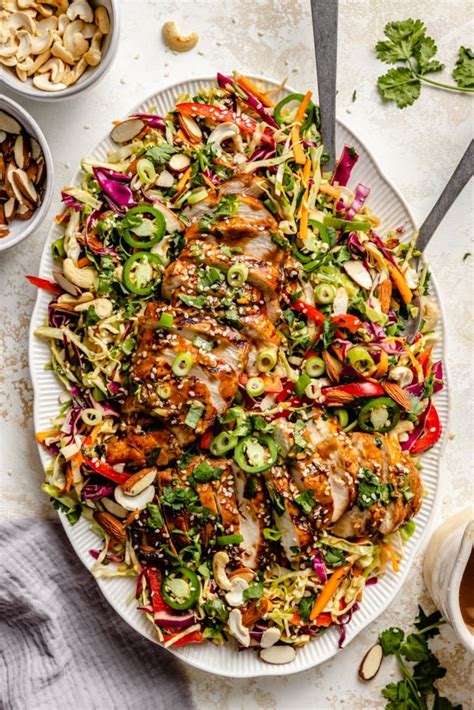 incredible-sesame-chicken-salad-ambitious-kitchen image