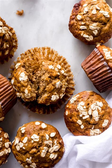 healthy-maple-banana-nut-muffins-little-spice-jar image