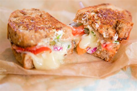 grilled-cheese-with-everything-bagel-seasoning-food image