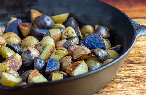 skillet-roasted-baby-potatoes-kitchen-gone-rogue image