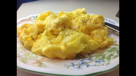 the-best-fluffy-scrambled-eggs-youtube image
