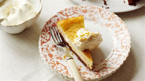 baked-orange-ricotta-cheesecake-baking image