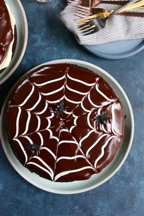 double-chocolate-spider-web-cake-a-video-hip image