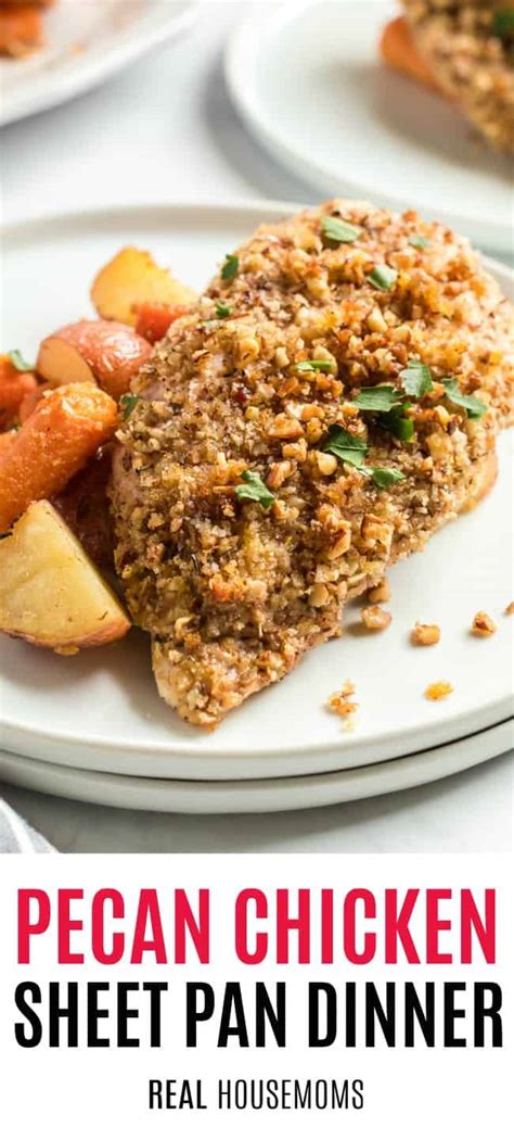 pecan-crusted-chicken-sheet-pan-dinner-real image