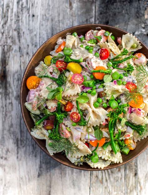 fresh-picnic-pasta-salad-world-of-vegan image