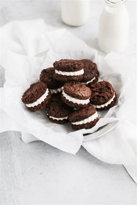 mexican-hot-chocolate-sandwich-cookies-browned image