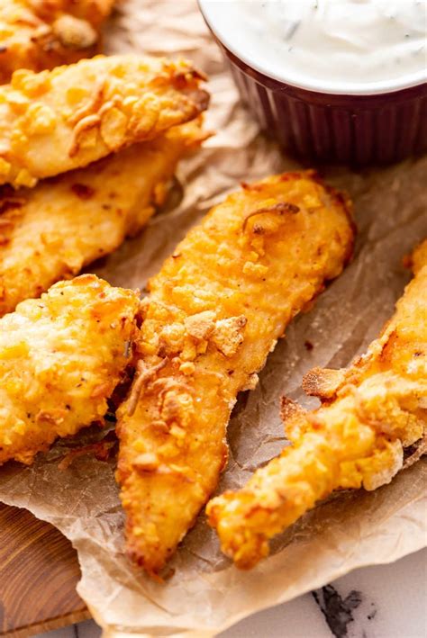 crispy-baked-chicken-fingers-recipe-the-cookie image