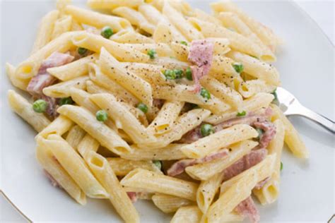 pasta-recipes-with-ham-cdkitchen image