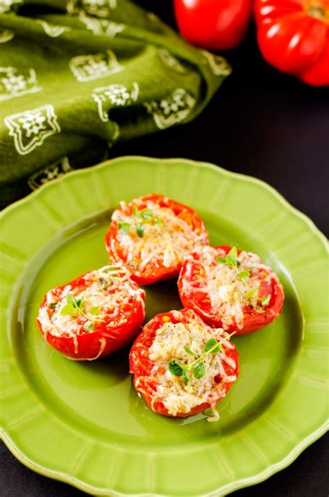 broiled-tomatoes-with-parmesan-wendy-polisi image