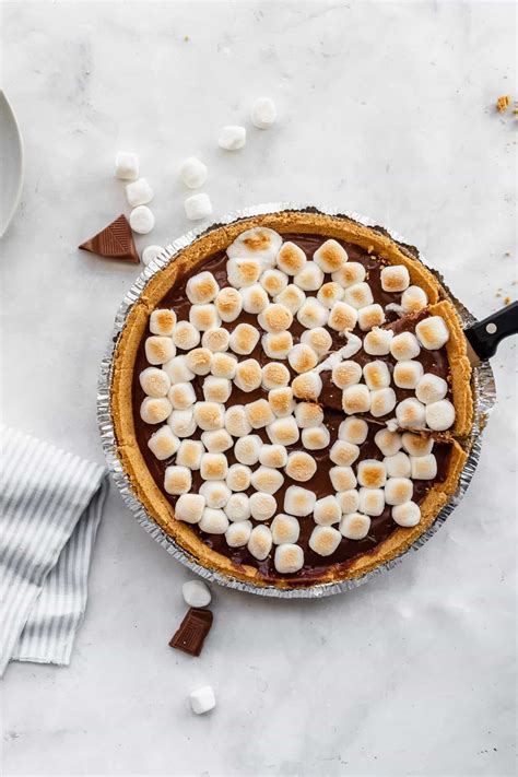 choco-mallow-pie-every-little-crumb-4-ingredient image